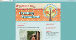 Desktop Screenshot of creatingsensations.blogspot.com