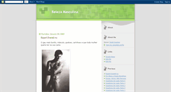Desktop Screenshot of beleza-masculina.blogspot.com
