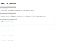 Tablet Screenshot of beleza-masculina.blogspot.com