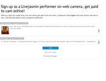 Tablet Screenshot of livejasmin-performer.blogspot.com