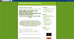 Desktop Screenshot of jornadascorazon.blogspot.com