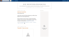 Desktop Screenshot of beinverlaengerung.blogspot.com