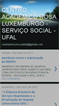 Mobile Screenshot of cadeservicosocialufal.blogspot.com