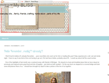 Tablet Screenshot of bitsofmybliss.blogspot.com