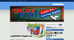 Desktop Screenshot of english0201.blogspot.com