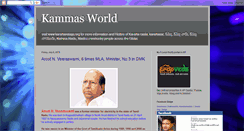 Desktop Screenshot of kammasworld.blogspot.com