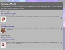 Tablet Screenshot of kammasworld.blogspot.com