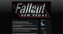 Desktop Screenshot of falloutnewvegasmod.blogspot.com