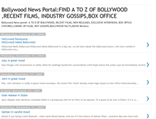 Tablet Screenshot of bollywood-news-portal.blogspot.com