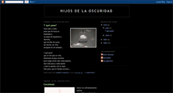 Desktop Screenshot of hijosdeeosforo.blogspot.com