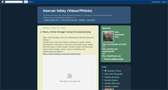 Desktop Screenshot of internetsafetyvideos.blogspot.com