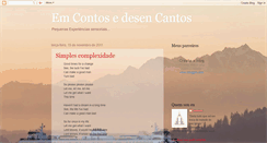 Desktop Screenshot of emcontosdesencontos.blogspot.com