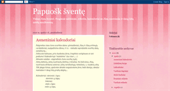 Desktop Screenshot of papuosksvente.blogspot.com
