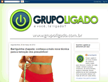Tablet Screenshot of grupoligado.blogspot.com