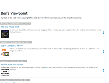 Tablet Screenshot of bensviewpoint.blogspot.com