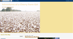 Desktop Screenshot of cherryfarmgirl.blogspot.com
