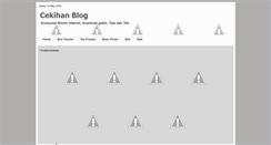 Desktop Screenshot of cekihan.blogspot.com
