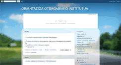 Desktop Screenshot of orientazioaotsagabia.blogspot.com