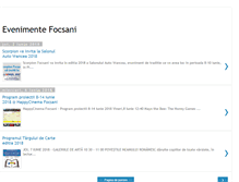 Tablet Screenshot of evenimentefocsani.blogspot.com