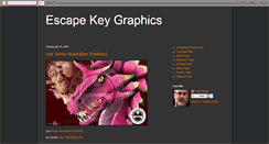 Desktop Screenshot of escapekeygraphics.blogspot.com