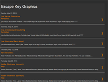 Tablet Screenshot of escapekeygraphics.blogspot.com