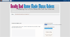Desktop Screenshot of musicvideofail.blogspot.com
