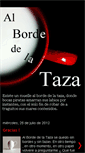 Mobile Screenshot of albordedelataza.blogspot.com