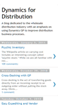 Mobile Screenshot of dynamicsfordistribution.blogspot.com