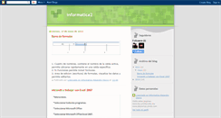 Desktop Screenshot of biuinformatica2.blogspot.com