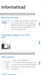 Mobile Screenshot of biuinformatica2.blogspot.com