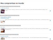 Tablet Screenshot of meucompromissonomundo.blogspot.com