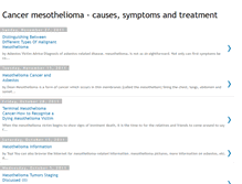 Tablet Screenshot of 4cancer-mesothelioma.blogspot.com