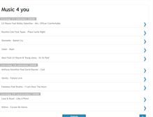 Tablet Screenshot of music42you.blogspot.com