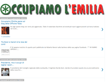 Tablet Screenshot of occupiamolemilia.blogspot.com