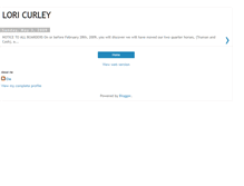 Tablet Screenshot of loricurley.blogspot.com