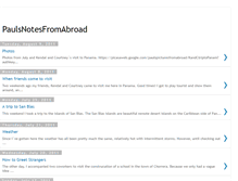Tablet Screenshot of paulsnotesfromabroad.blogspot.com