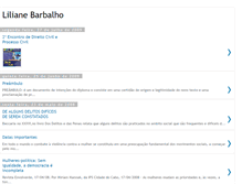 Tablet Screenshot of lilibarbalho.blogspot.com