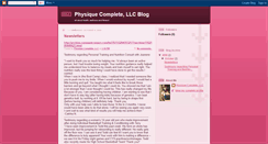 Desktop Screenshot of physiquecomplete.blogspot.com