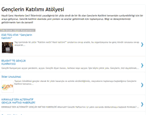 Tablet Screenshot of genclerinkatilimi.blogspot.com