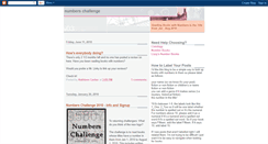 Desktop Screenshot of numberschallenge.blogspot.com