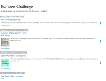 Tablet Screenshot of numberschallenge.blogspot.com