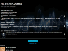 Tablet Screenshot of conexionsagradaformacion.blogspot.com