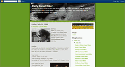 Desktop Screenshot of dailycanalbiker.blogspot.com