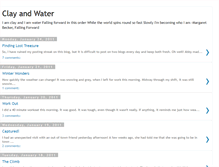 Tablet Screenshot of claynwater.blogspot.com