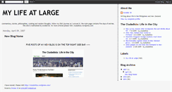 Desktop Screenshot of lifeatlarge.blogspot.com