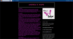 Desktop Screenshot of andreashopemovement.blogspot.com