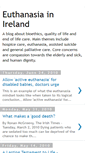 Mobile Screenshot of euthanasiainireland.blogspot.com