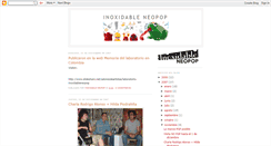 Desktop Screenshot of colectivoinoxidable.blogspot.com
