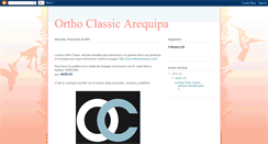 Desktop Screenshot of orthoclassicarequipa.blogspot.com