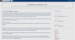 Desktop Screenshot of planetahumanoxxi.blogspot.com